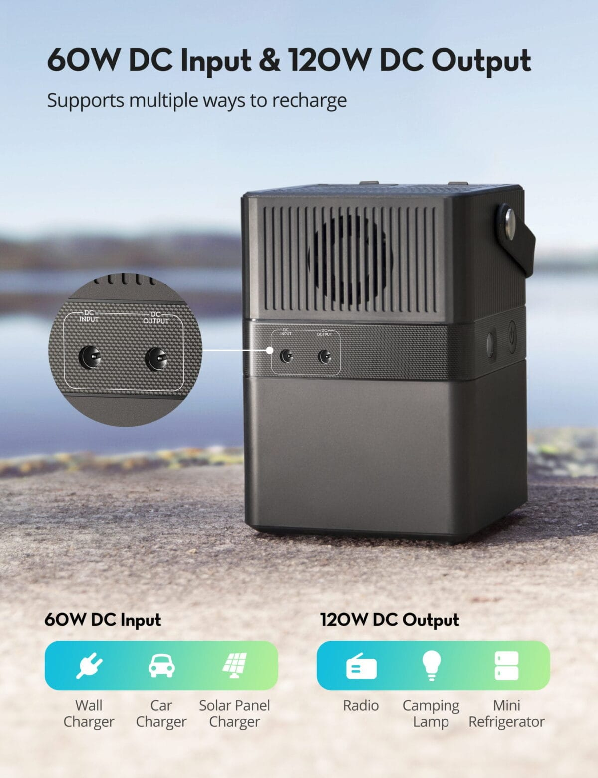 PD Pioneer 70200mAh 300W 4-Port Power House RP-PB1010 (UK) – Black - Image 3