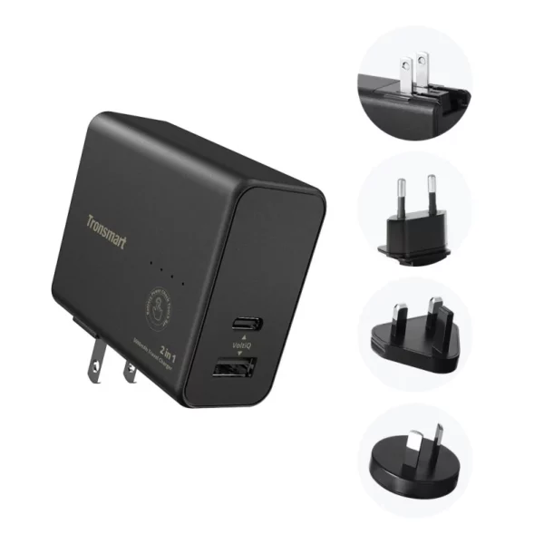 Tronsmart - WPB01 2 in 1 Portable Travel Charger