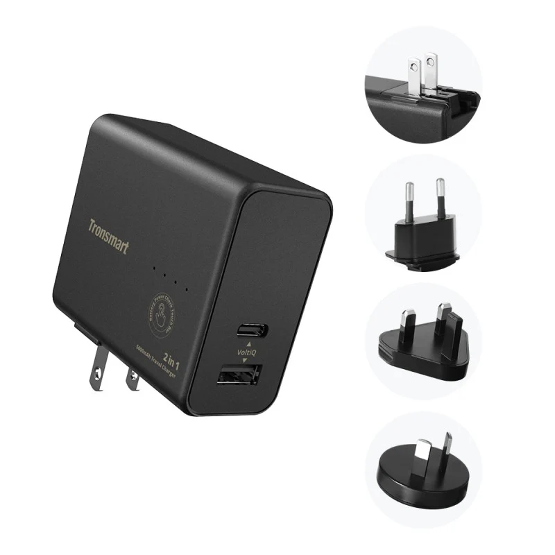 1-1.webp Tronsmart - WPB01 2 in 1 Portable Travel Charger - Image 1
