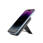 EnerGea - MagPac Grip With Magsafe Compatible Power Bank With Stand - Gunmetal - Image 6