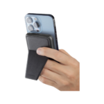 EnerGea - MagPac Grip With Magsafe Compatible Power Bank With Stand - Gunmetal - Image 7