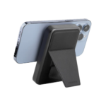 EnerGea - MagPac Grip With Magsafe Compatible Power Bank With Stand - Gunmetal - Image 9