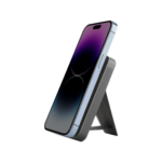 EnerGea - MagPac Grip With Magsafe Compatible Power Bank With Stand - Gunmetal - Image 11