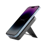 EnerGea - MagPac Grip With Magsafe Compatible Power Bank With Stand - Gunmetal - Image 12