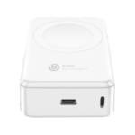 EnerGea - Bazic GoPower Mini Portable Apple Watch Charger 4000mAh - White - Image 5