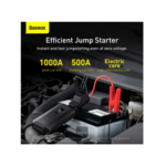 Baseus - Super Energy Air 10000mAh 100A Car Jump Starter - Black - Image 4
