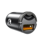 Baseus - Tiny Star Mini USB-A 30W Car Charger - Grey - Image 2