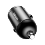 Baseus - Tiny Star Mini USB-A 30W Car Charger - Grey - Image 3