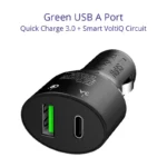 ⁦Tronsmart - C2PTU Quick Charge 3.0 & Type-C Car Charger⁩ - الصورة ⁦2⁩