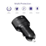 ⁦Tronsmart - C2PTU Quick Charge 3.0 & Type-C Car Charger⁩ - الصورة ⁦3⁩