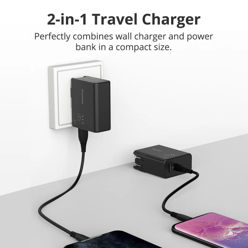 4-1.webp Tronsmart - WPB01 2 in 1 Portable Travel Charger - Image 5