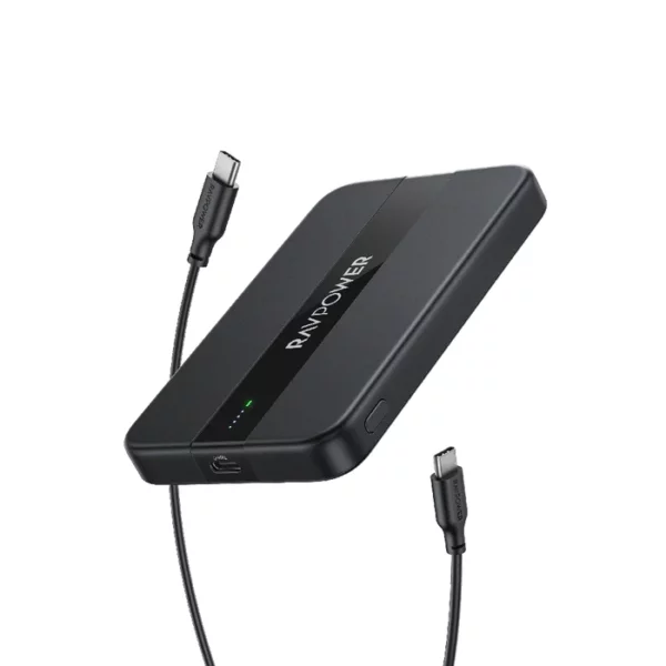 RAVPower - 5000mAh Portable Ultra-Slim Wireless Charger