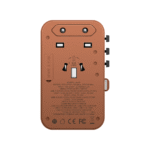1-World+ 3-Port Travel GaN Charger With Built-in USB-C Cable 70W - Image 17