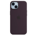Silicone Case With MagSafe For iPhone 14 - Elderberry - Image 6