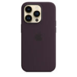 Silicone Case With MagSafe For iPhone 14 Pro - Elderberry