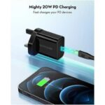 RAVPower - PD Pioneer 20W Wall Charger – Black - الصورة 2
