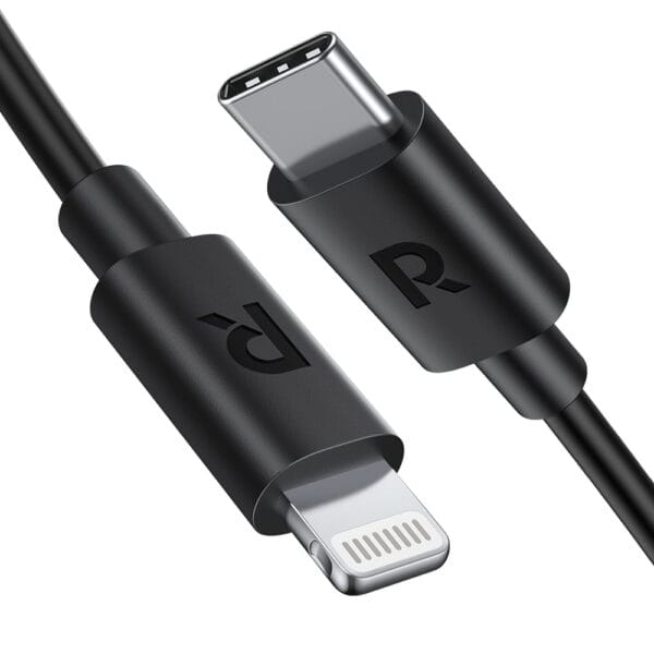 RAVPower - RP-CB1016 TypeC-Lightning Cable 1m  TPE Black