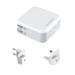 RAVPower - 18W 5000mAh Wall Charger & Portable Charger – White - الصورة 4