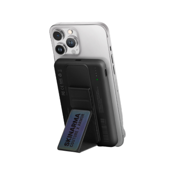 SkinArma - Kira Kobai USB-C PD 5000mAh Power Bank With Stand - Black