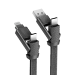 EnerGea - Bazic GoCharge Alucable 4 In 1 Input USB-C And Lightning