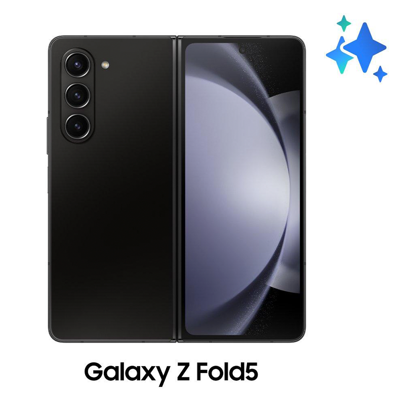 Untitled-1-32-5.png Samsung - Galaxy Z Fold 5 - 256GB 12GB RAM - Black - Image 2