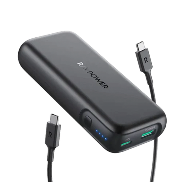 RAVPower - 10000mAh Power Bank 20W USB C Portable Charger