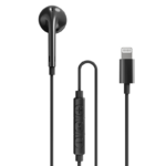 RAVPower - Mono Earphone L-Connector BLK