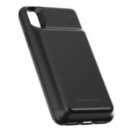 RAVPower - 3200mAh Wireless TX/RX Battery Case Black