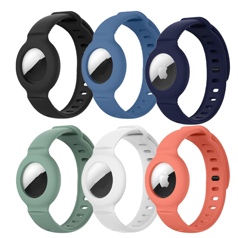 Untitled-1-70.png AirTag Wrist Band Silicone Bracelet Protective Watch Strap - الصورة 1