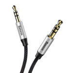 ⁦Baseus - Yiven 3.5mm Audio Cable 1.5m - Black⁩ - الصورة ⁦2⁩