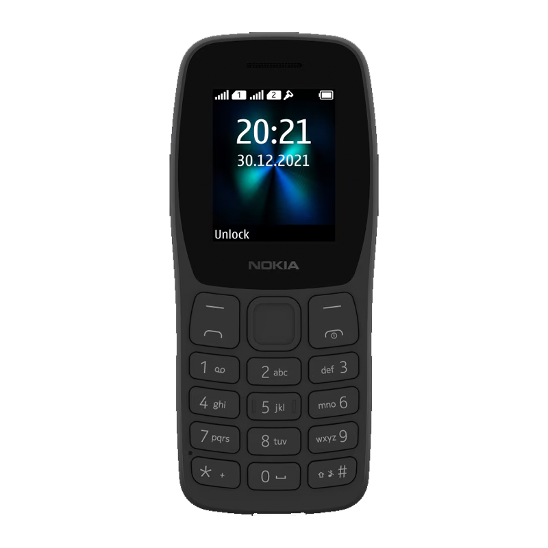 Untitled-12-23-4.png Nokia - 110 Dual Sim - Charcoal - Image 1