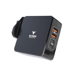Eltoro - Power Plug 120w Home Charger PD 3.0/QC 3.0 GaN with 4 Ports 2 USB-A/2 USB-C - الصورة 2
