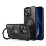 يوجرين - حافظة واقية لهاتف آيفون 15 برو و15 برو ماكس مع حامل مغناطيسي