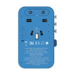 1-World+ 3-Port Travel GaN Charger With Built-in USB-C Cable 70W - Image 10