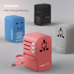1-World+ 3-Port Travel GaN Charger With Built-in USB-C Cable 70W - Image 20