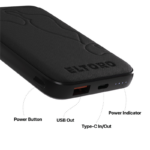 Eltoro - Charge Mate Power Bank 10000mAh 20W - Black - Image 3