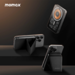 Momax  - Q.Mag Power 8 Magnetic Wireless Charging Power Bank with Stand 5000mAh - Image 3