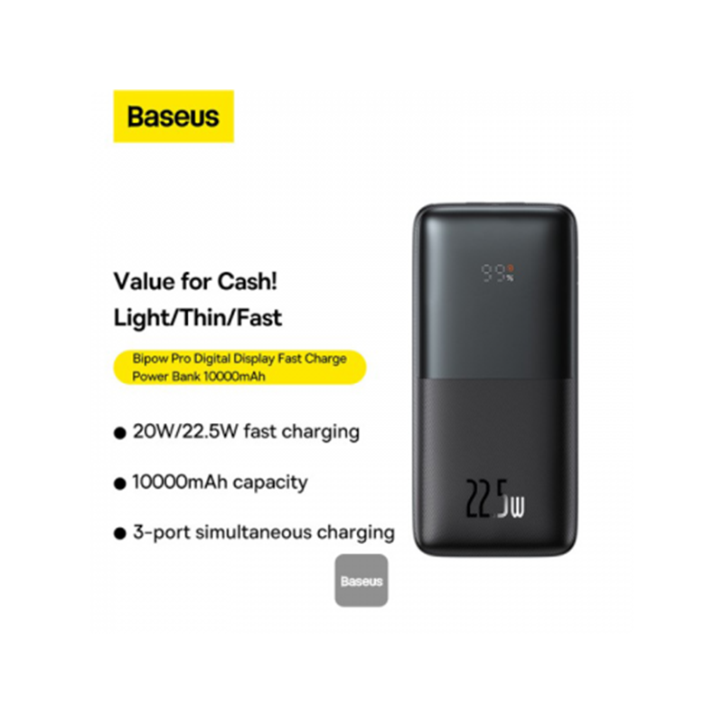 Untitled-14-18-1.png Baseus - Bipow Pro Display Fast Charging Power Bank (USB-A To USB-C 0.3M Cable) - Image 6