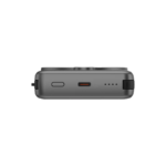EnerGea - MagPac Pro With MagSafe Compatible Power Bank With Built-In Cable And Stand 10000mAh - Grey - Image 4