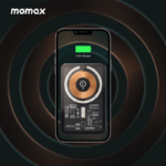 Momax  - Q.Mag Power 8 Magnetic Wireless Charging Power Bank with Stand 5000mAh - Image 4