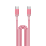 1-Link USB-C To USB-C Charging + Data Transfer Cable (TPE + Silicon) - Image 5