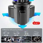 ⁦Cup Holder Phone Mount Long Pole Version⁩ - الصورة ⁦4⁩