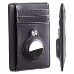 Slim Minimalist Wallet with Built-in Case for AirTag - الصورة 4