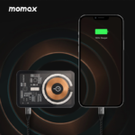 Momax  - Q.Mag Power 8 Magnetic Wireless Charging Power Bank with Stand 5000mAh - Image 5