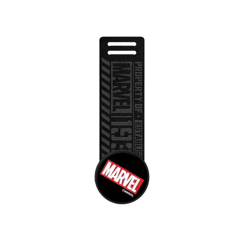 Untitled-15-34-3.png Samsung - Galaxy Z Flip4 Silicone Cover with Strap & Haainc Strap Marvel logo - Image 3