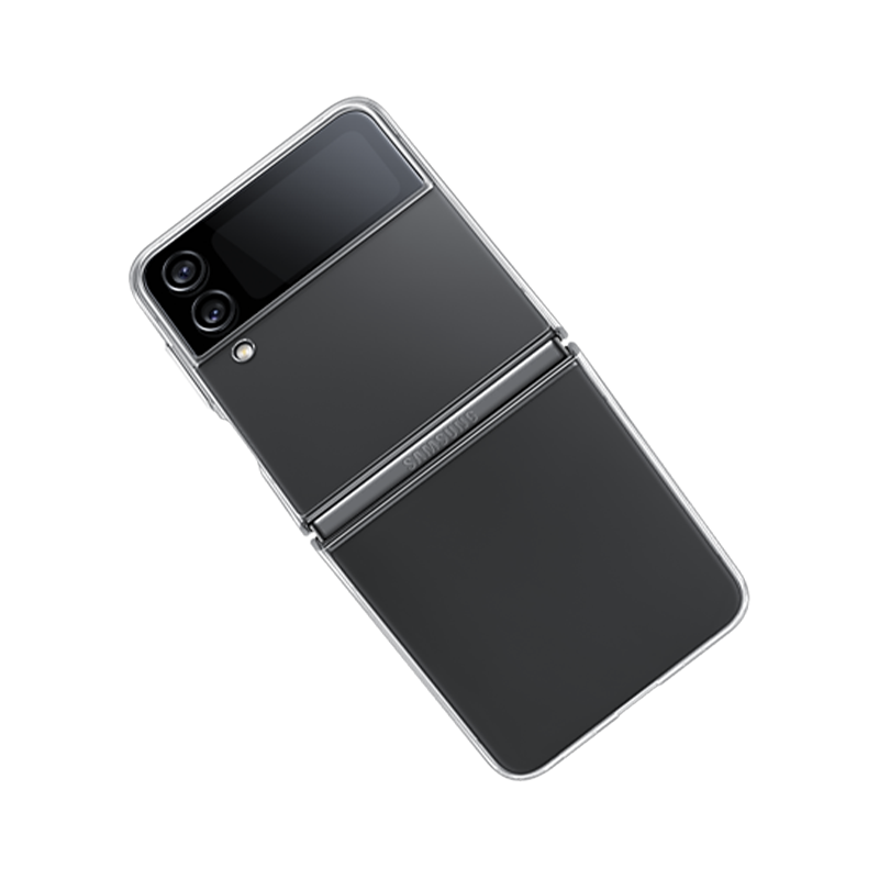 Untitled-15-37-2.png Samsung - Galaxy Z Flip4 Clear Slim Cover - Transparent - Image 5