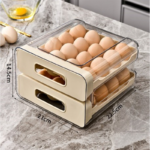 SkyKey – Egg Storage Box Automatic Rolling Rack 2 layers 32 Pcs - Image 5