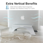 Topgo - Vertical Laptop Stand - Image 5