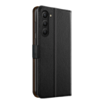 XQISIT - NP Slim Wallet Cover for Galaxy S23 Ultra Black - Image 5