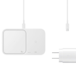 ⁦Samsung - Super Fast Wireless Charger Duo 15W⁩ - الصورة ⁦6⁩